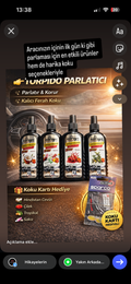 Ebrayn Torpido Parlatıcı +Oto Kokusu ve Mikrofiber Bez Hediyeli