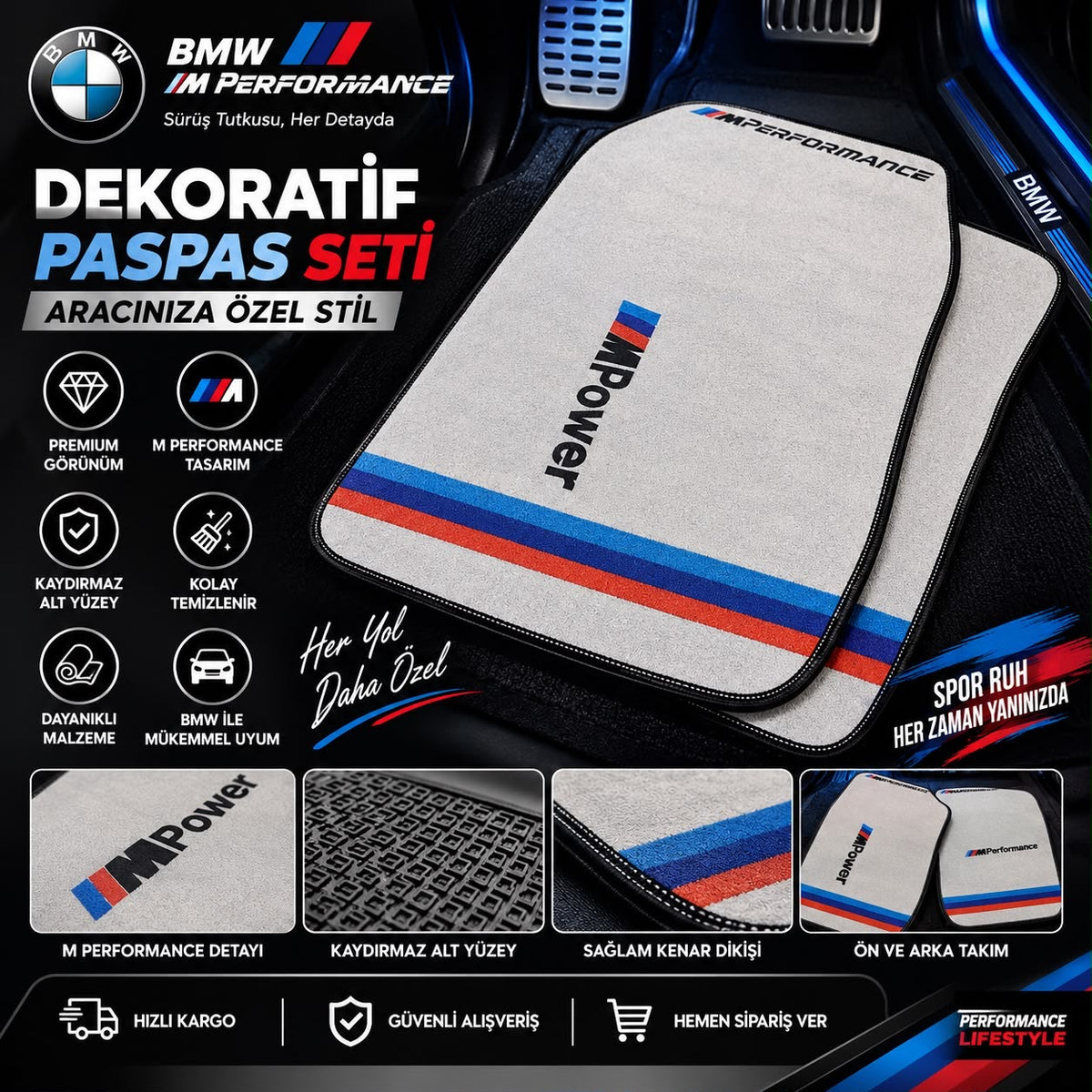 Dekor paspas takımı