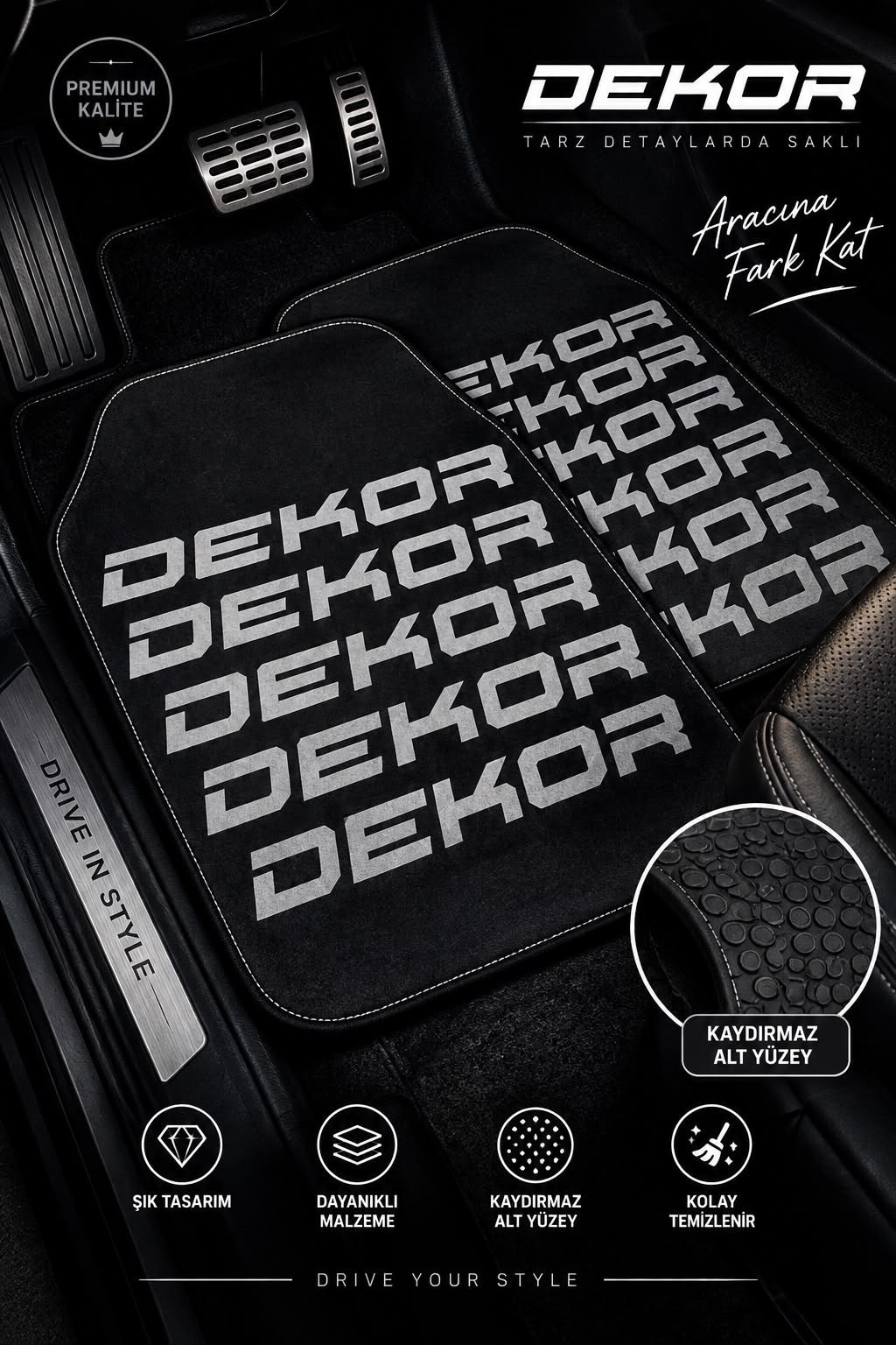Dekor paspas takımı
